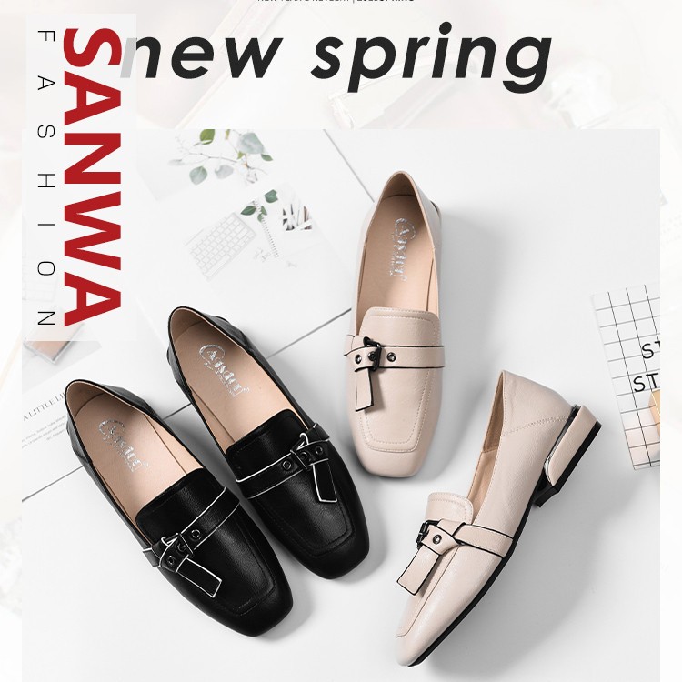 パンプス レディース革靴 女性 フラット 春夏秋冬 オールシーズン 疲れない 履きやすい 革靴 シューズ 歩きやすい 婦人靴 Wmsdpx111 Sanwa Fashion 通販 Yahoo ショッピング