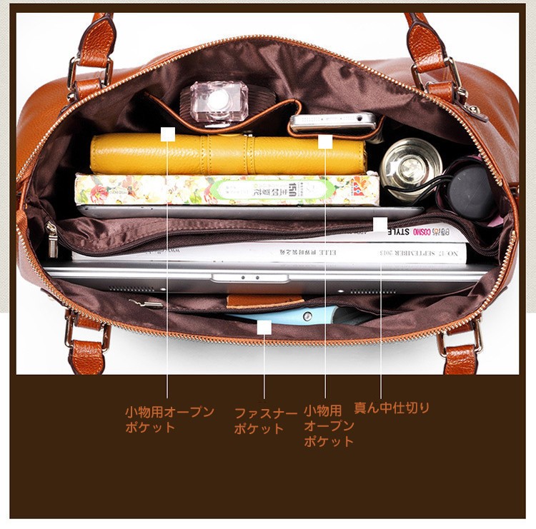 新作 レディースバッグ 本革 トートバッグ  大容量　ショルダーバッグ　2WAY 通勤 通学 4A 収納たっぷり  男女兼用　ビジネスバッグ 新作 レディースバッグ 本革 トートバッグ 大容量 ショルダーバッグ