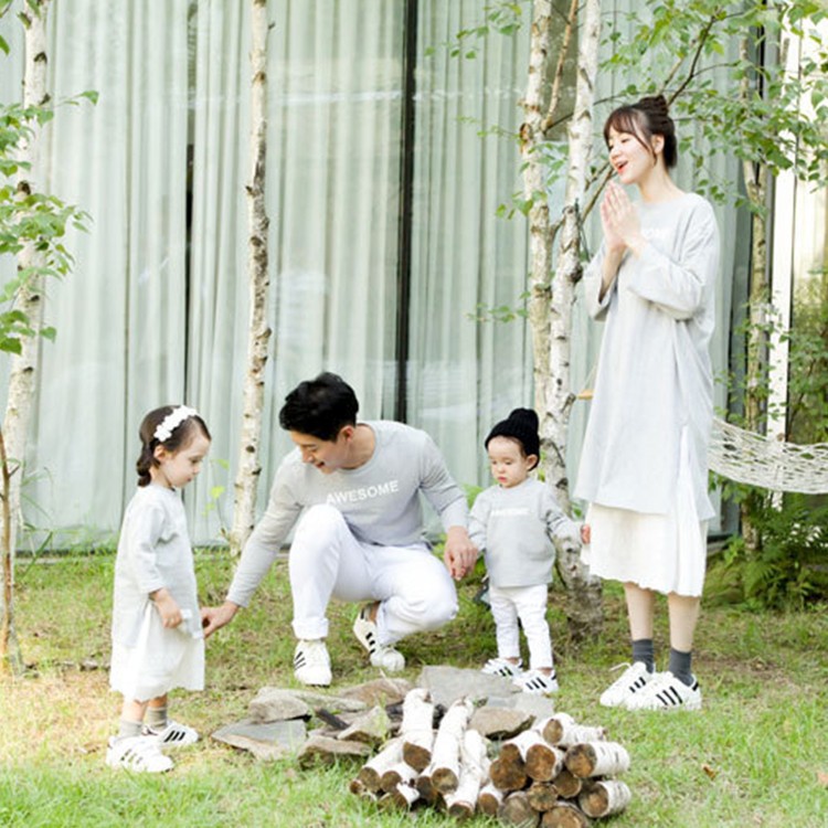 キッズ パーカー 親子お揃い 秋冬　ペアルック 親子服　家族お揃い　キッズペアルック メンズ　レディース　パパ　ママ