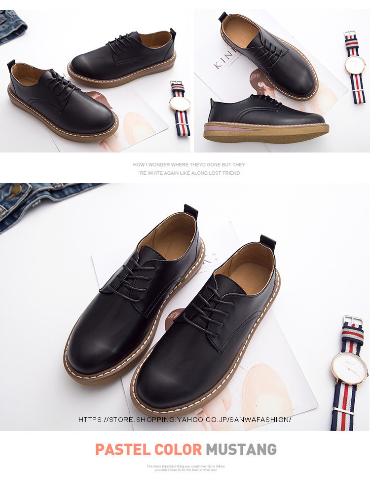 パンプス レディース革靴 女性 フラット 春夏秋冬 オールシーズン 本革