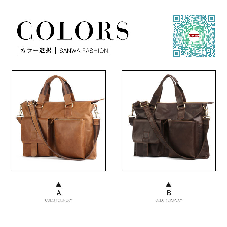 ハンドバッグ トートバッグ メンズ 本革 2way 手提げバッグ ショルダー