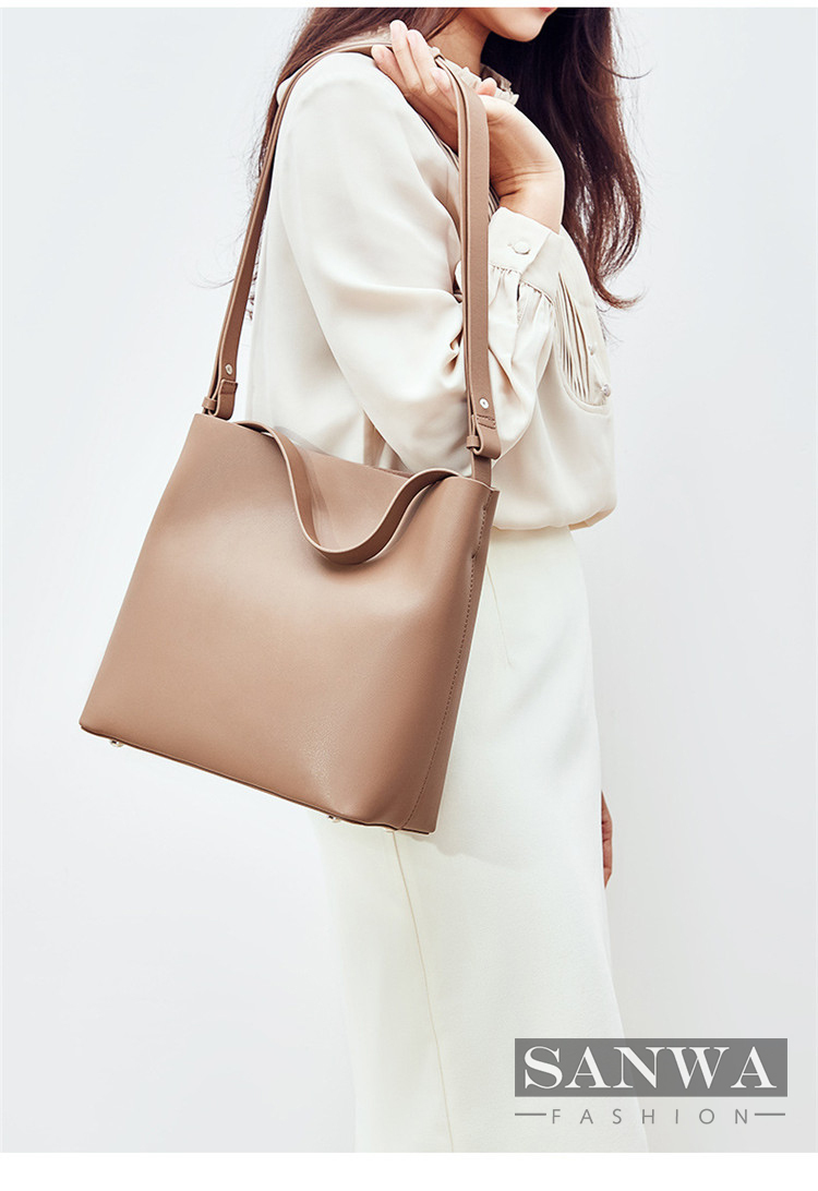 Tilla V2 Latte Beige Shoulder Bag - ShopperBoard