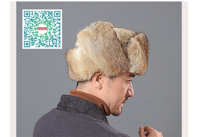 ファーキャップ 帽子 メンズ 秋冬 ファー ハット ロシア帽 本物