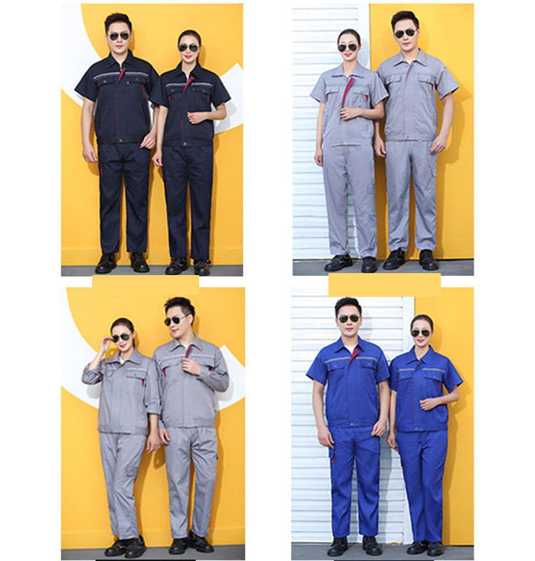 メンズ レディース 作業服 作業着 半袖 上下セット 作業服ワークマン