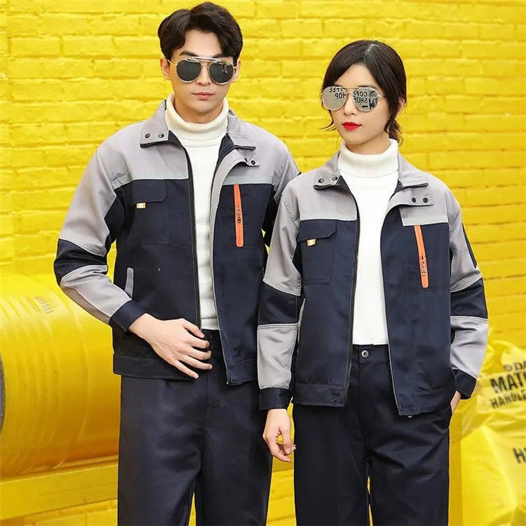 メンズ レディース 作業服 作業着 長袖 上下セット 作業服