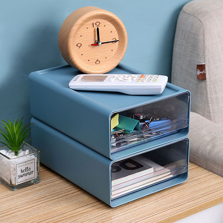 スモールグレー紙製収納ボックス 高級感 卓上収納 小物入れ y22-deskbox242s-01.jpg