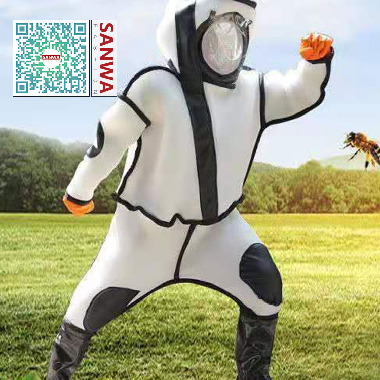 養蜂 防護服 作業服 作業着 害虫駆除 虫よけ 防虫 農作業 草刈り