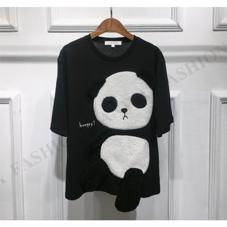 パンダtシャツ メンズ(レディース半袖カットソー、Tシャツ)の商品