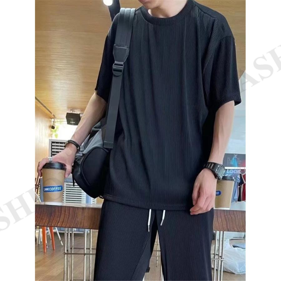 優先配送 セットアップ メンズ ジャージ 半袖 スウェット 上下セット 接触 服&ファッション小物