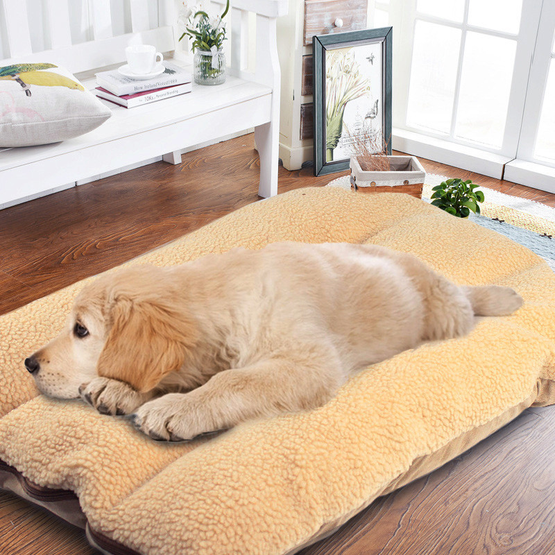 Yahoo! Yahoo!ショッピング(ヤフー ショッピング)犬ベッド 犬用品 ペット用ベッド 可愛い ペット 冬用 おしゃれ 暖かい 柔らか ふわふわ 防寒 ドッグハウス 寝床 寝具 洗える 小型 中型 大型