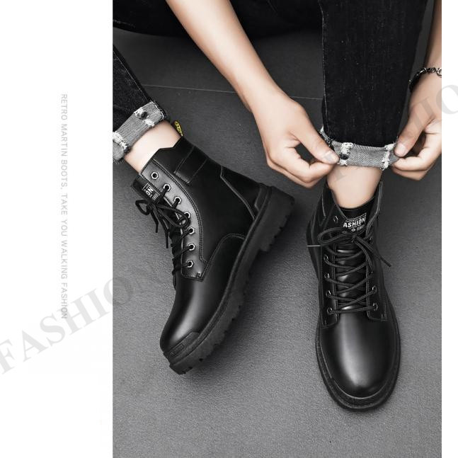 ワークブーツ メンズ ショートブーツ ハイカット 安全靴 編み上げ