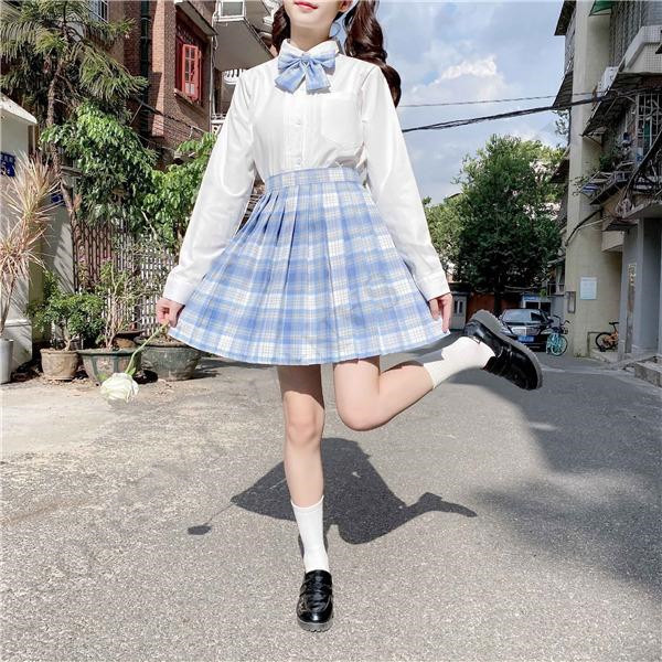 ミニスカート 制服スカート チェック柄 スカート 学生服 JK チェックプリーツスカート セーラー服 制服 JK制服 プリーツスカート 通学 学生制服｜sanwafashion｜05