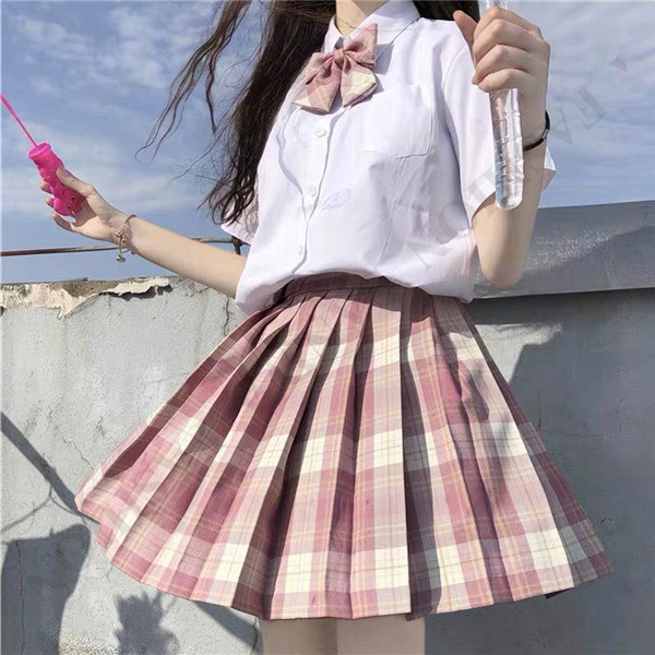 ミニスカート 制服スカート チェック柄 スカート 学生服 JK チェックプリーツスカート セーラー服 制服 JK制服 プリーツスカート 通学 学生制服｜sanwafashion｜18