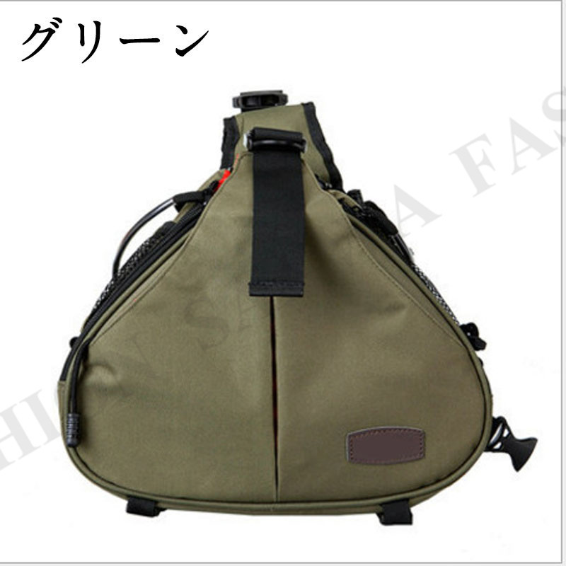 カメラバッグ カメラケース 一眼レフ 三角型 大容量 撮影用