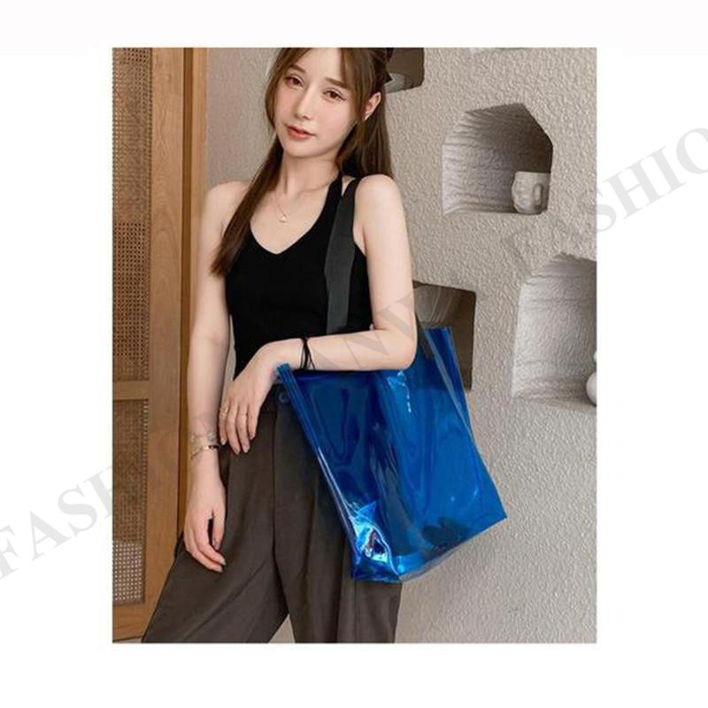 ビニールバッグ 透明バッグ 痛バッグ クリアバッグ 30×35×10cm