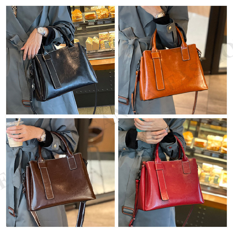 レディース ハンドバッグ 大小 本革バッグ レザー 上品 高級感