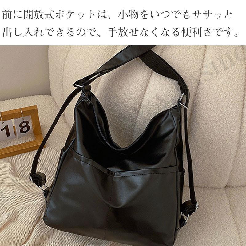 ショルダーバッグ レディース 軽い 2way リュック 大容量 トートバッグ