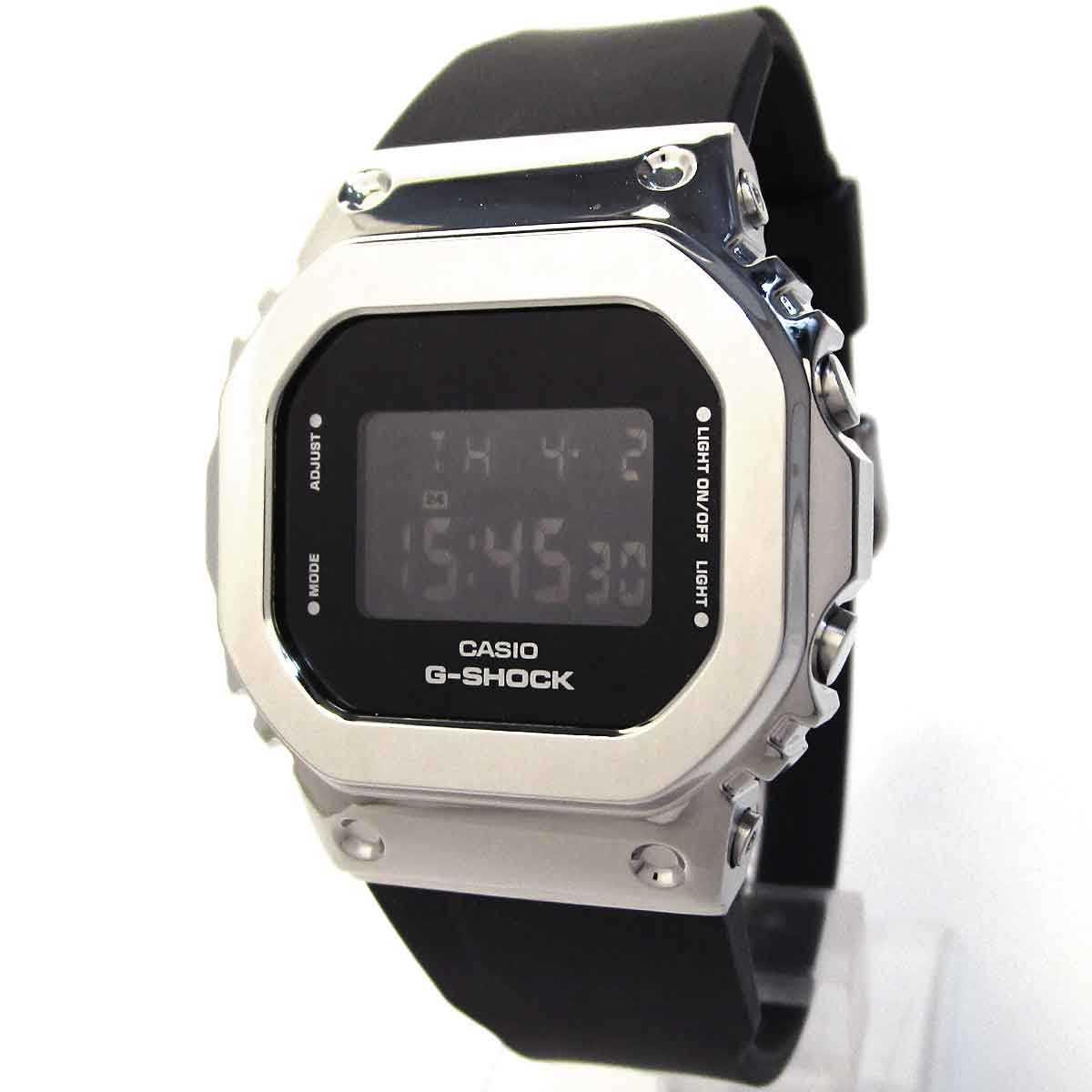 カシオ スポーツウォッチ GM-S5600-1JF G-SHOCK メタルベゼル ボーイズ カシオ スポーツウォッチ GM-S5600-1JF G-SHOCK メタルベゼル ボーイズ