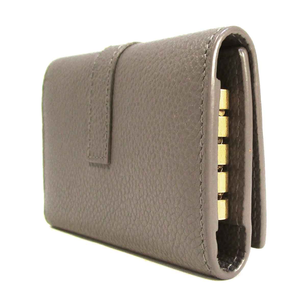 ✨美品✨SAINT LAURENT YSLライン 4連キーケース グレー 楽天市場】【中古】サンローラン パリ YSLライン 4連キーケース