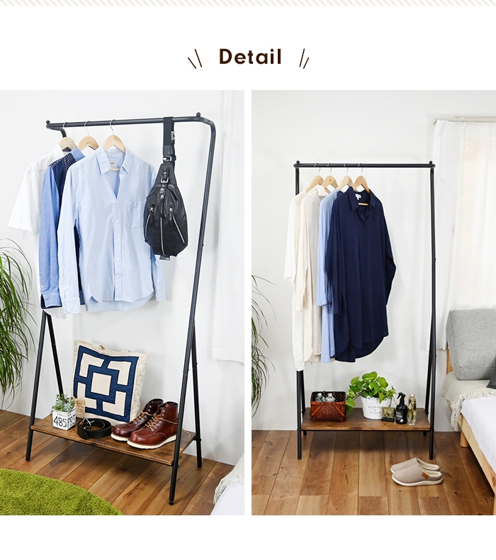 ハンガーラック キャスター付き ハンガーかけ コートハンガー ズボンハンガー ハンガーラック キャスター付き 幅79 Z型 コートハンガー 衣類収納