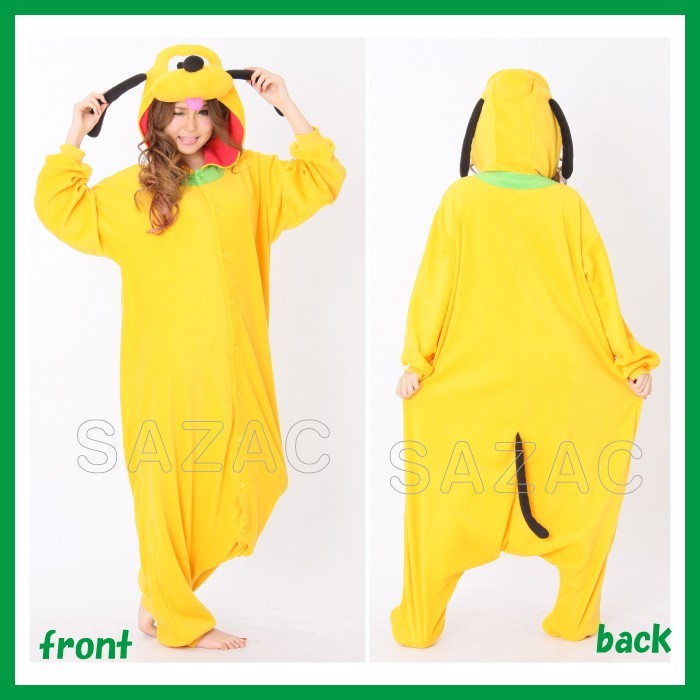 【激レア】ディズニーストア 限定 ねむねむ プルート パジャマ姿 Disney（ディズニー） 着ぐるみ プルート 男女兼用 フリーサイズ 大人