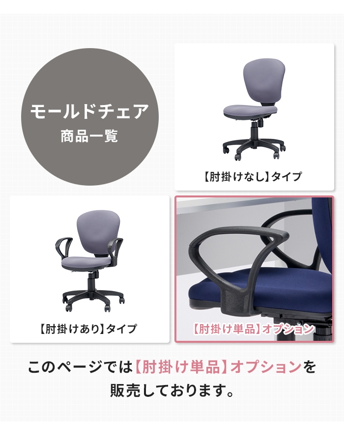 オプション肘 左右セット 肘掛け 後付け アームレスト 椅子用肘掛け