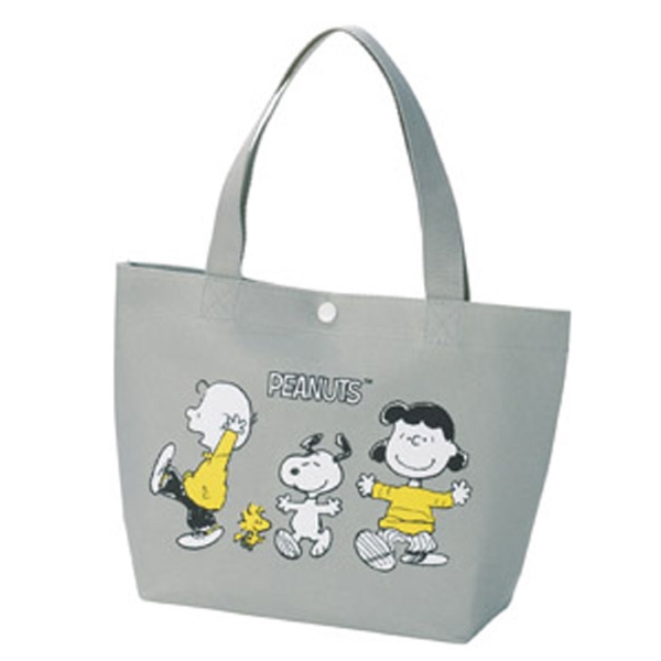 スヌーピー　ランチグッズ　わっぱ　ランチバッグ　ランチクロス3種　トートバッグ等 SNOOPY（スヌーピー） スヌーピーライン ランチバッグ 全3色 ゆう