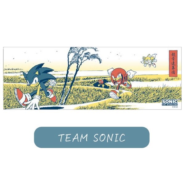 ソニック•ザ•ヘッジホッグ　手ぬぐい　4種セット ソニック・ザ・ヘッジホッグ 手ぬぐい ゆうパケット可 夏祭り 爆買