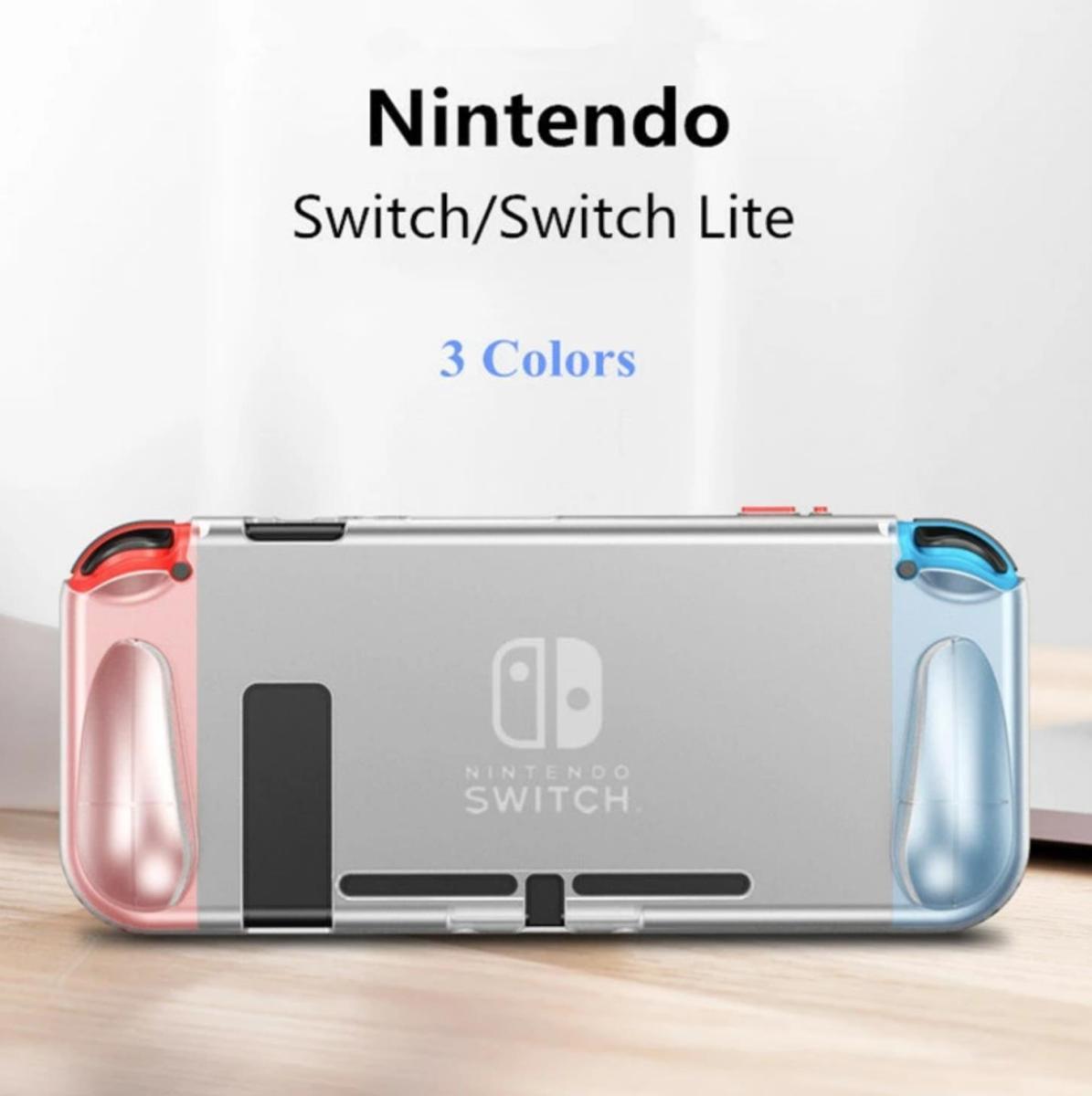 Nintendo Switch Lite 保護カバー おしゃれ 半透明 耐衝撃 柔軟 精密 