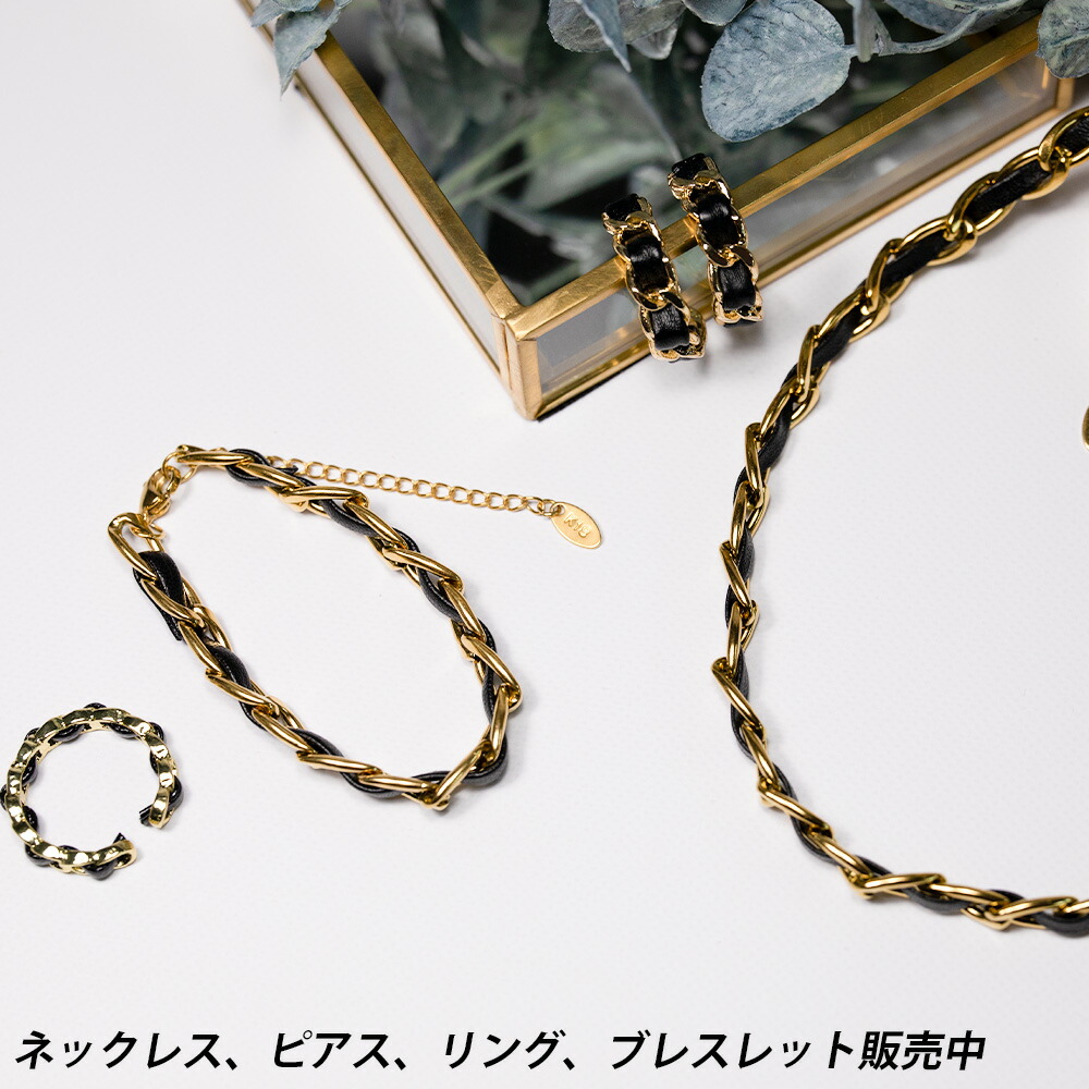 レザーチェーンネックレス レザーチェーンチョーカー レザー 金属アレルギー ネックレス 金属アレルギー対応 サージカルステンレス ステンレスネックレス 316L |  | 05
