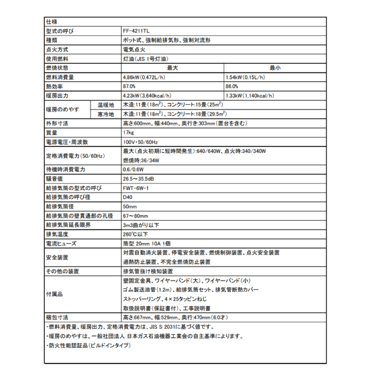 FF式ストーブ 長府 サンポット FF式 石油ストーブ FF-4211TL C 温風 コンパクト 主に11畳用 クールトップ 暖房 白 ホワイト 灯油  暖房機 FF式石油暖房機 : 22-002-01260 : A's life store - 通販 - Yahoo!ショッピング