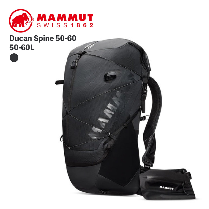 MAMMUT Ducan Spine 50-60 マムート バックパック アウトドア リュック 2530-00370｜sapporo-apollo