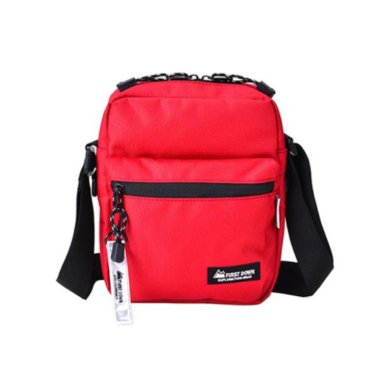 FIRST DOWN（ファーストダウン） リフレクター 縦型ショルダー 赤