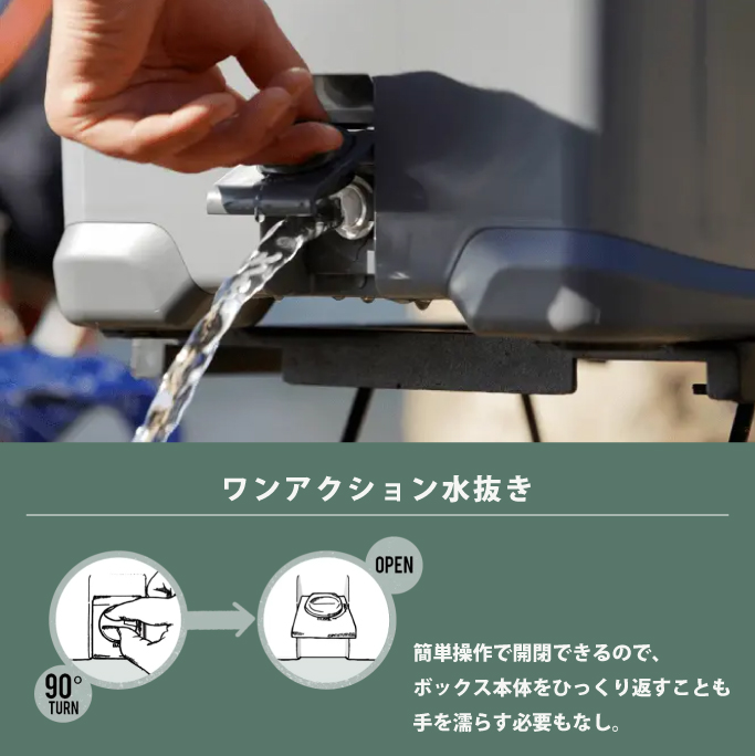 SHIMANO シマノ クーラーボックス 22L サンドベージュ アイスボックス ICEBOX ST NX-322V アウトドア用品 A'slifestore｜sapporo-apollo｜05