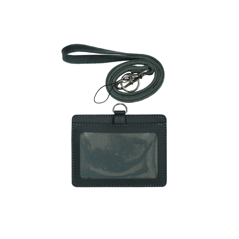 名入れ可 札幌革職人館 IDカードケース ネックストラップ付き 革 レザー 本革 メンズ レディース 日本製 ギフト プレゼント 贈り物 バレンタイン |  | 02