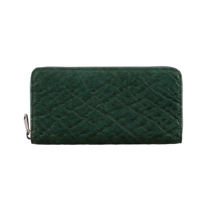 ZOO（ズー） 財布 長財布 象革 ラウンドファスナー ファスナー長財布