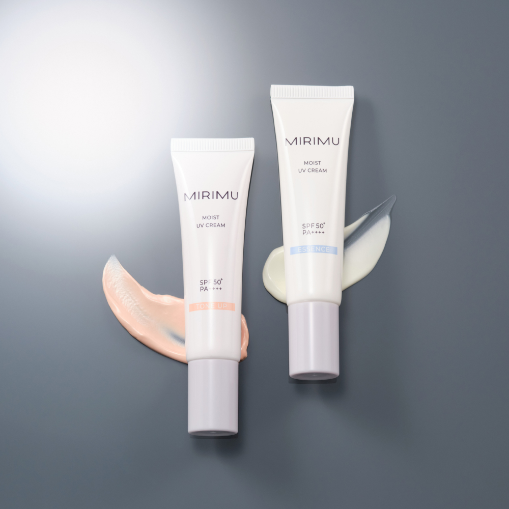 日焼け止め MIRIMU モイストUVクリーム 20g SPF50+/PA++++ 2種展開 高