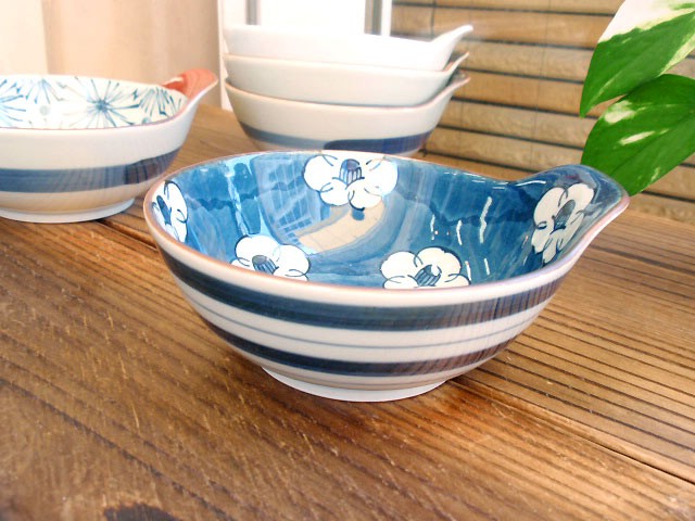 生活応援価格！和食器 波佐見焼 有田焼 西山窯×胡窯 花濃千段 とんすい