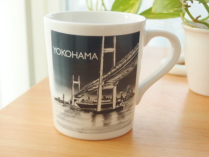 YAMASHITA Maria ホワイトマグカップ 横浜釣りフェス 限定 YAMASHITA