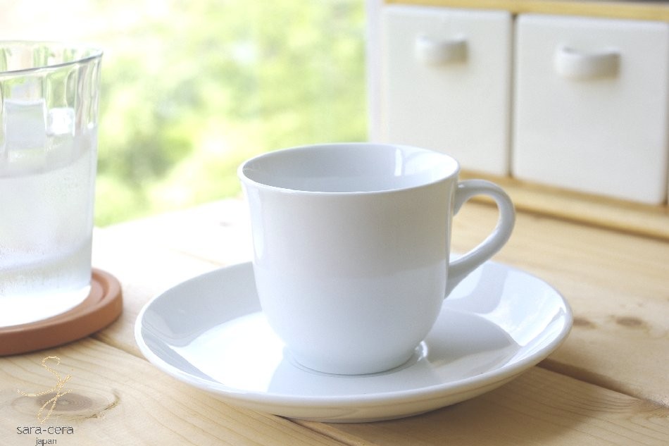 軽量強化磁器 白い食器 レストランホワイトコーヒーカップソーサー 洋食器 食器 カフェ 人気 :S0010739:お気に入り食器 おうちのうつわ -  通販 - Yahoo!ショッピング