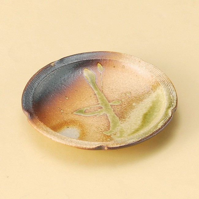 和食器 古信楽 丸皿 信楽焼 15.2×2cm プレート うつわ 陶器