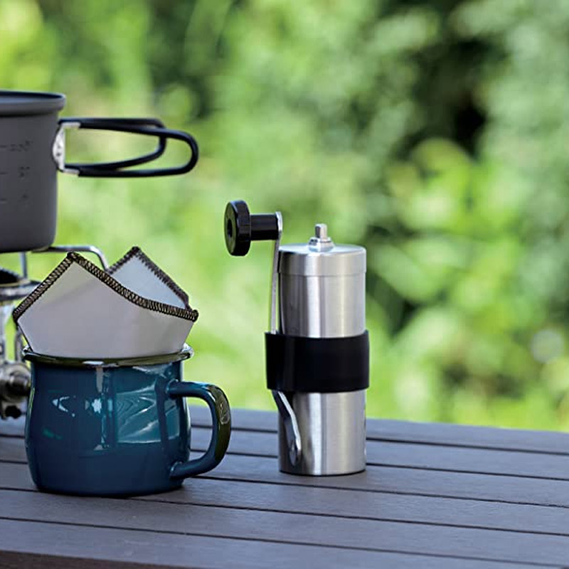 SÓLOCANO 電動コーヒーミル 427ml ケース付き　キャンプ　珈琲　ミル Amazon | ソロカノ SOLOCANO コーヒーミル 手動 電動 電動ミル