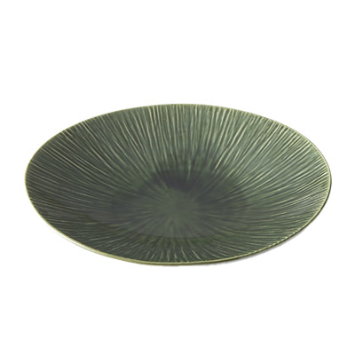 カレー皿 パスタ皿 楕円皿 25cm miyama 深山陶器 crease クリース
