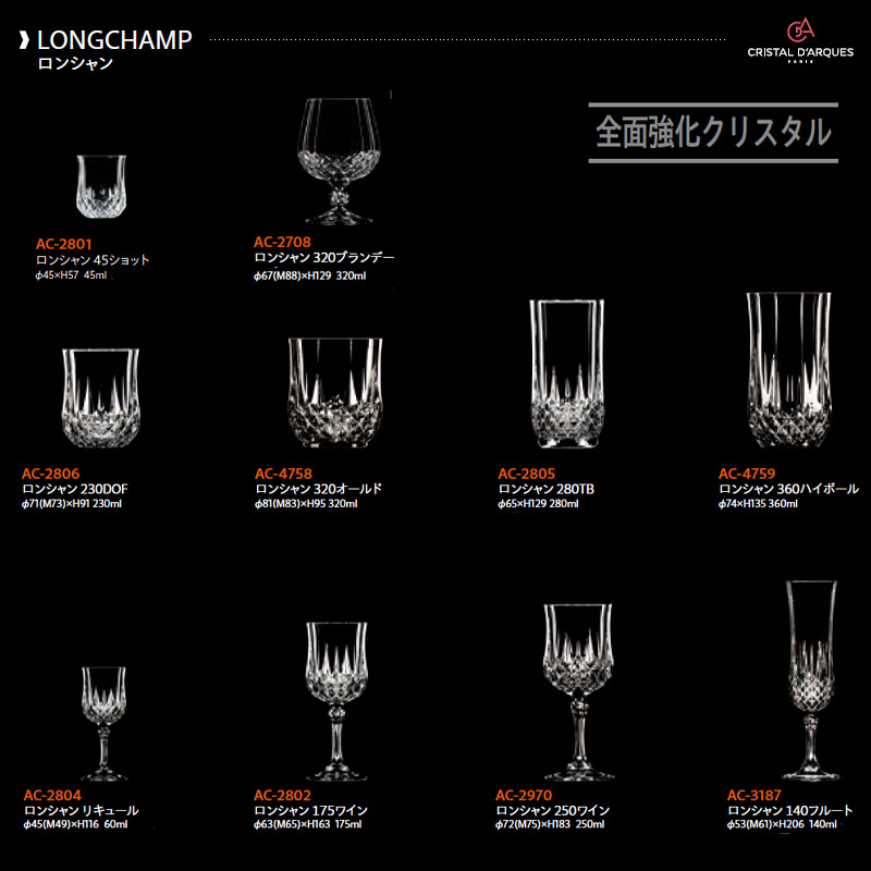 アンティーク クリスタル ブランデーグラス 8個セット フランス製ヴィンテージクリスタルブランデーグラス8個セット – マルチ