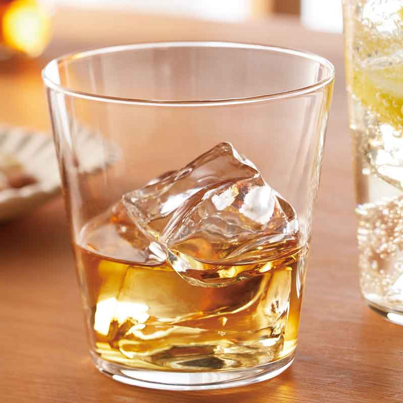 薄口グラス 水割りグラス ロックグラス セット 340ml 11オンス 薄
