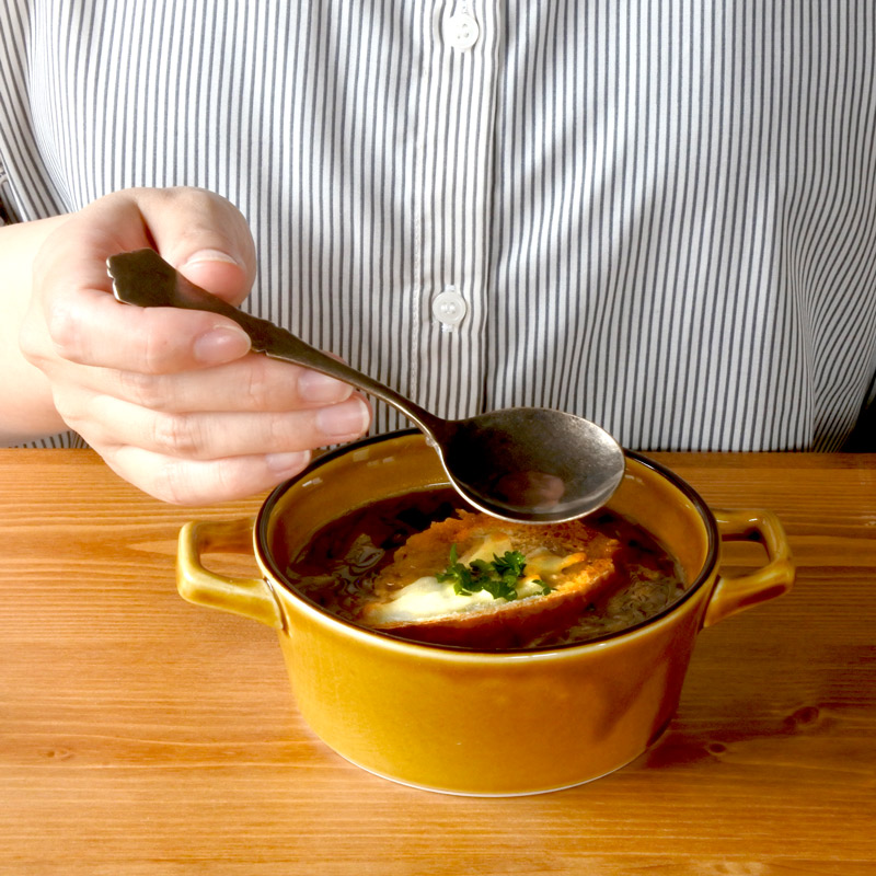 食器 スープ皿 グラタン皿 おしゃれ 北欧風 フラムサン 手付 5オニオン CD-5687｜sara-lia｜08