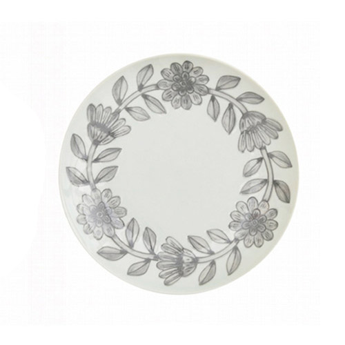 食器 お皿 取り皿 18cm 波佐見焼 おしゃれ 可愛い 北欧風 西山窯