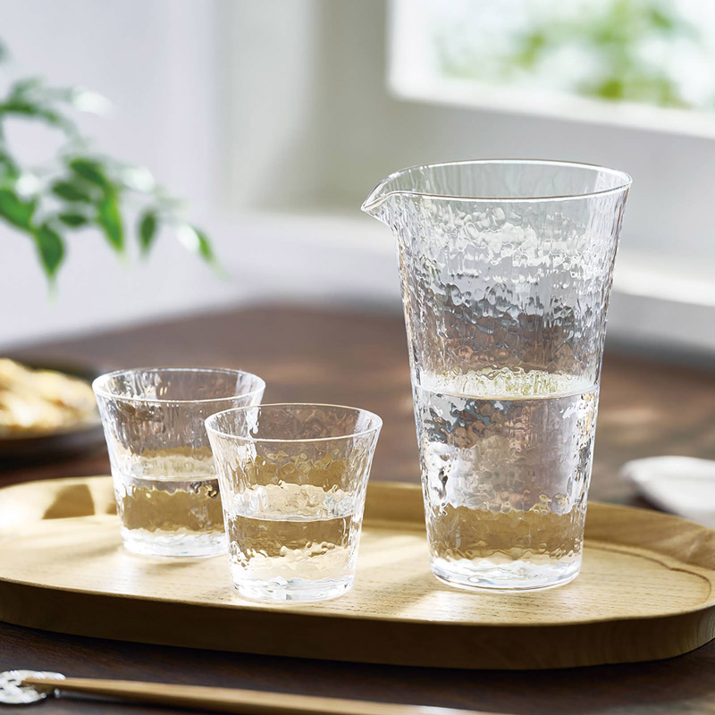 薄づくり冷酒セット 木箱入り 薄葉 東洋佐々木 G096-H108 : Sara-lia