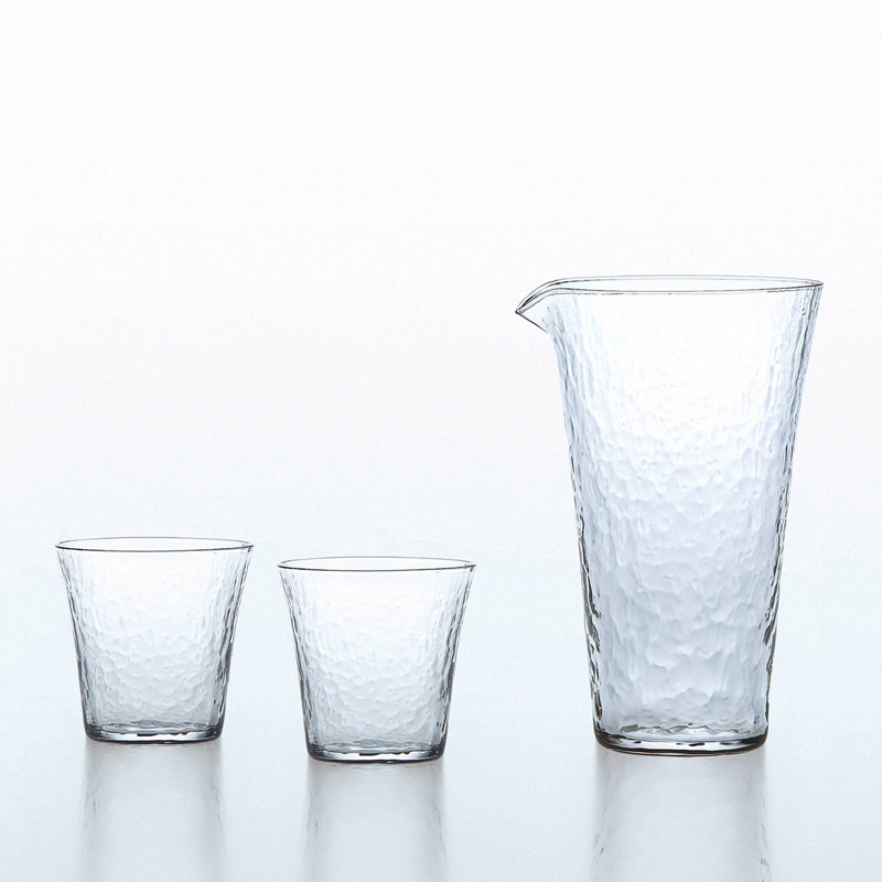 薄づくり冷酒セット 木箱入り 薄葉 東洋佐々木 G096-H108 : Sara-lia