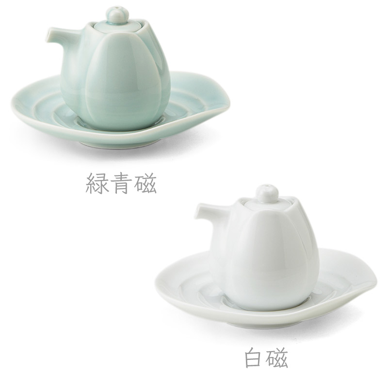 醤油差し 受け皿 セット miyama 深山陶器 haas ハース : Sara-lia